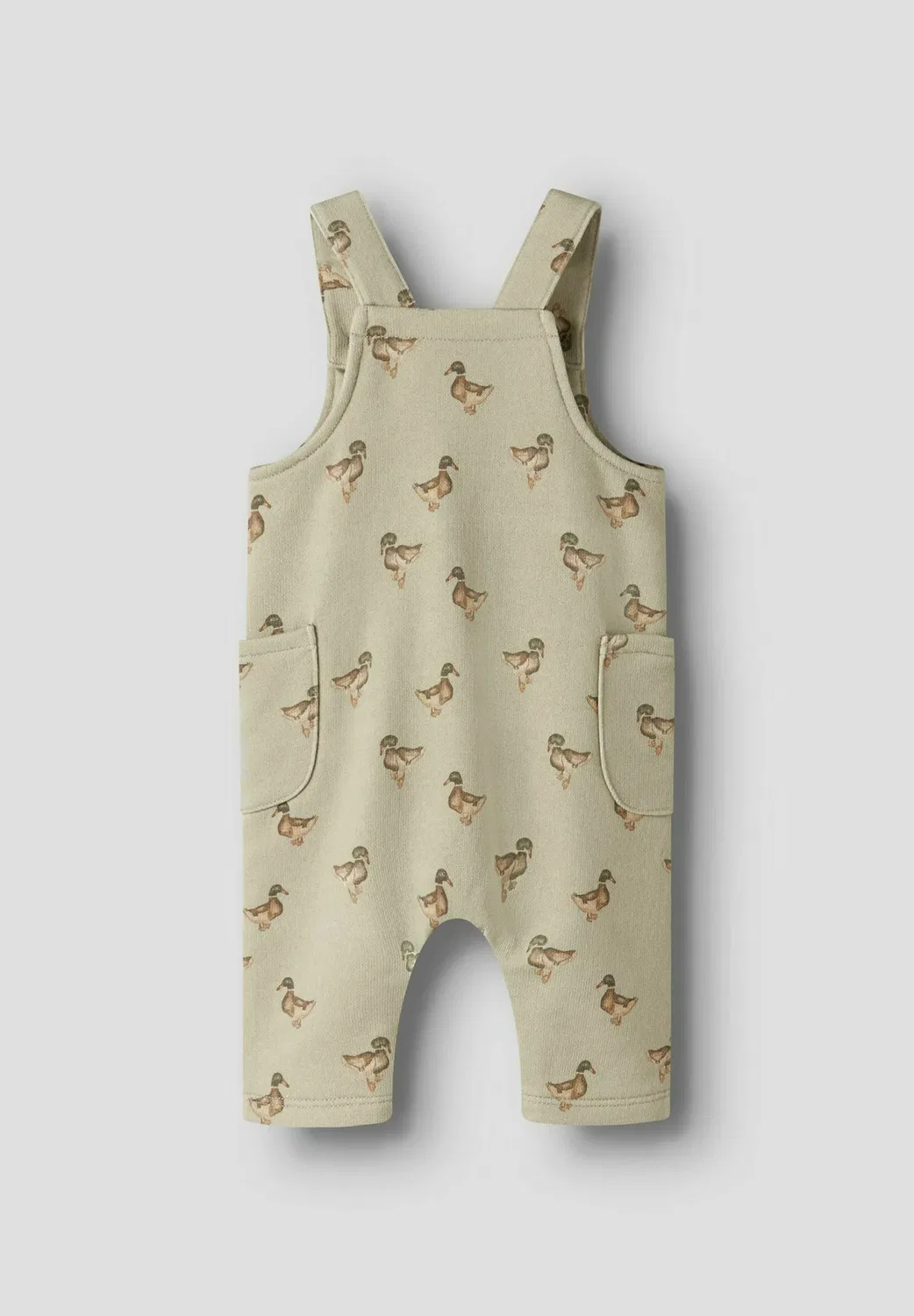 Комбинезон свободного кроя - джинсовый комбинезон Lil' Atelier, Moss Gray — фото 2