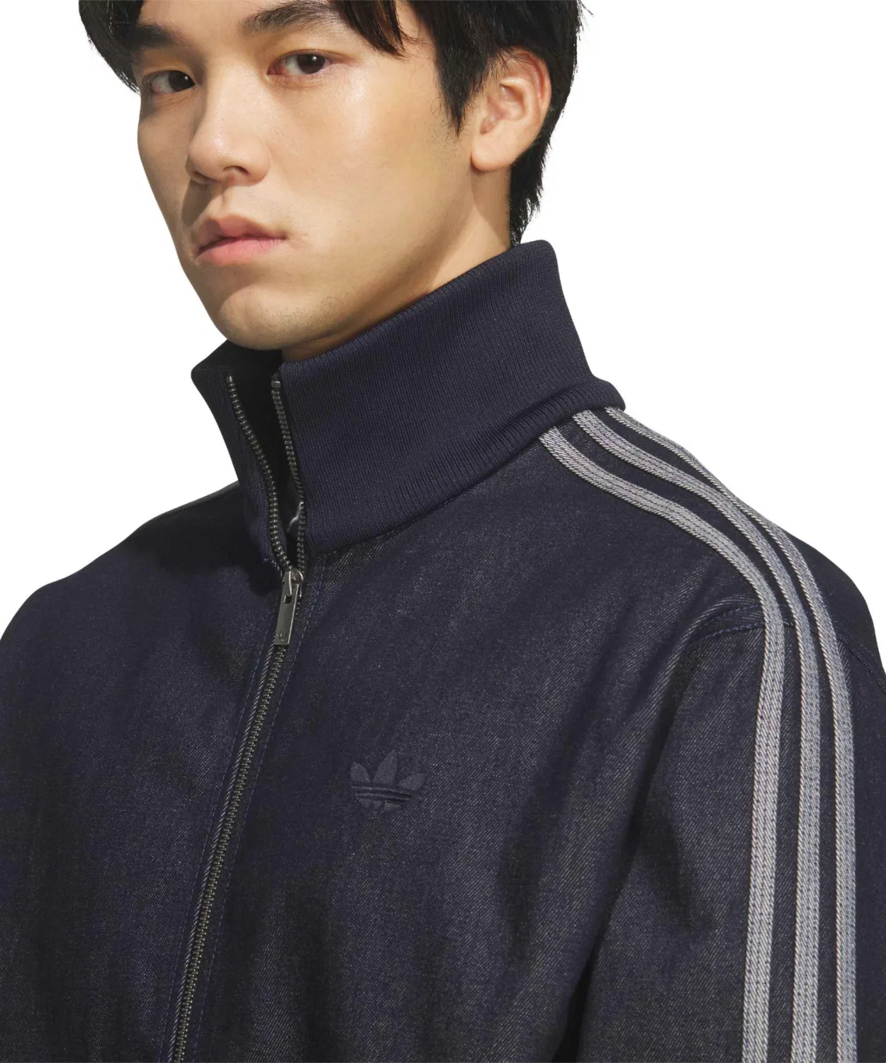 Куртка деним Firebird Track Top adidas, индиго — фото 3