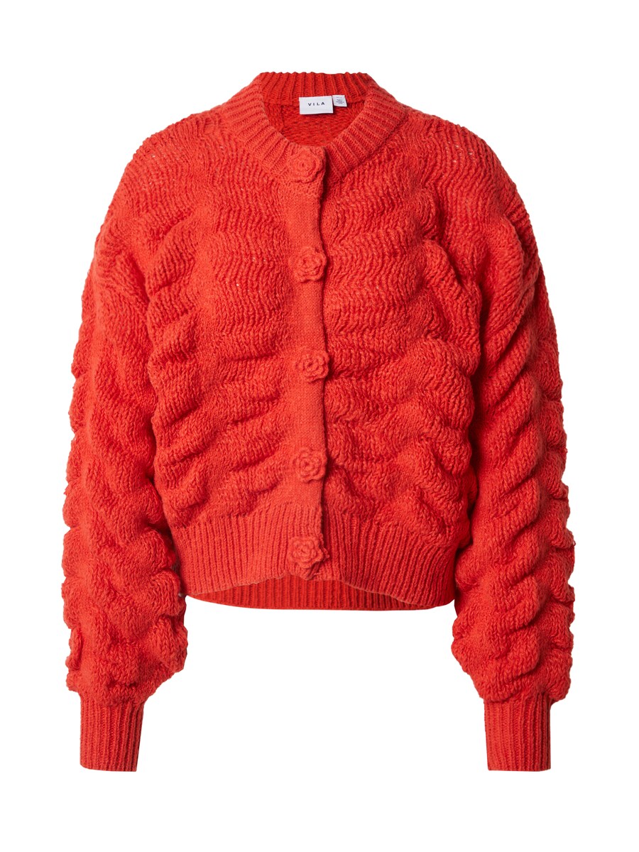 

Вязаный кардиган VILA VICHANA, цвет Orange red