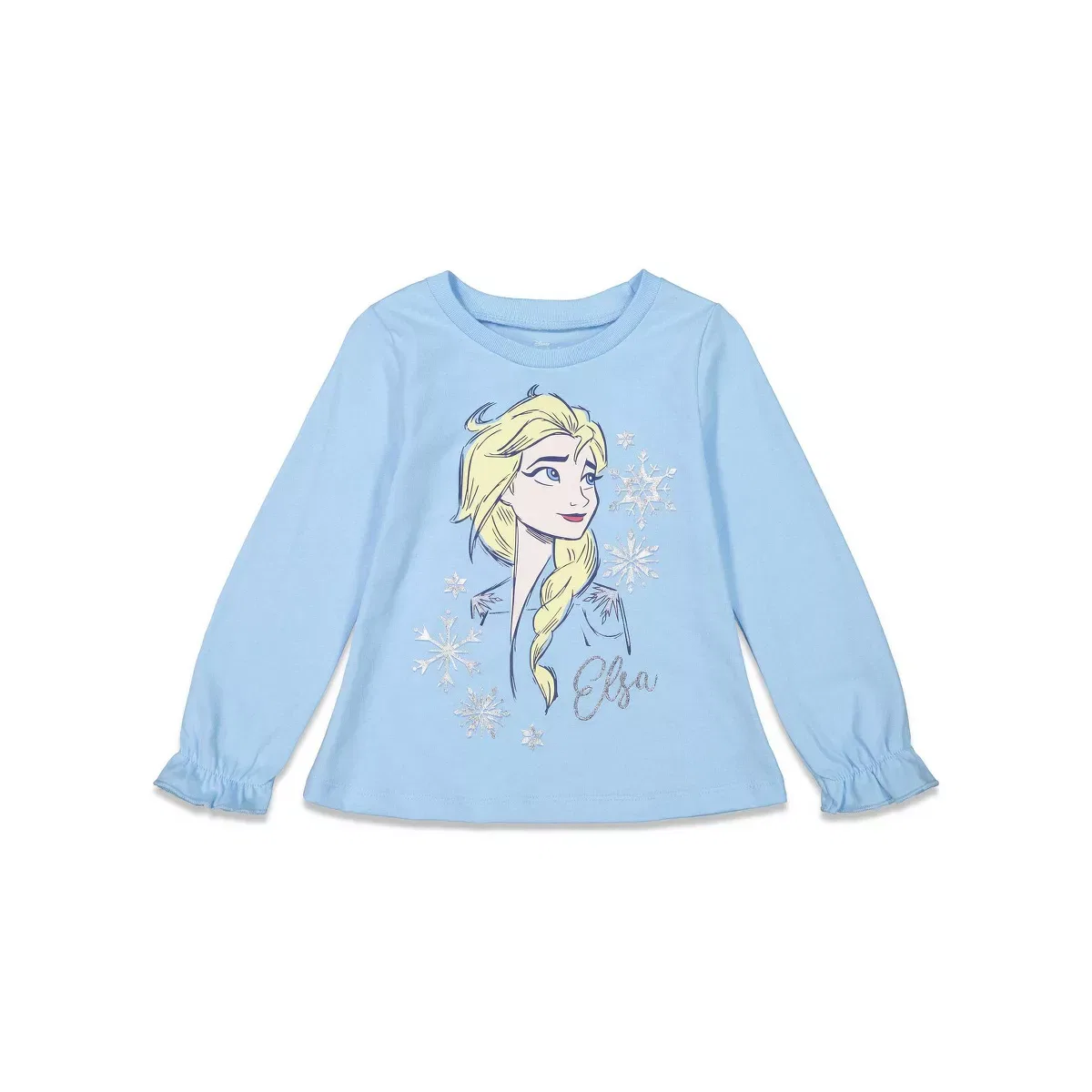 Детский комплект футболки и леггинсов с длинным рукавом Disney Frozen, Light Blue — фото 2