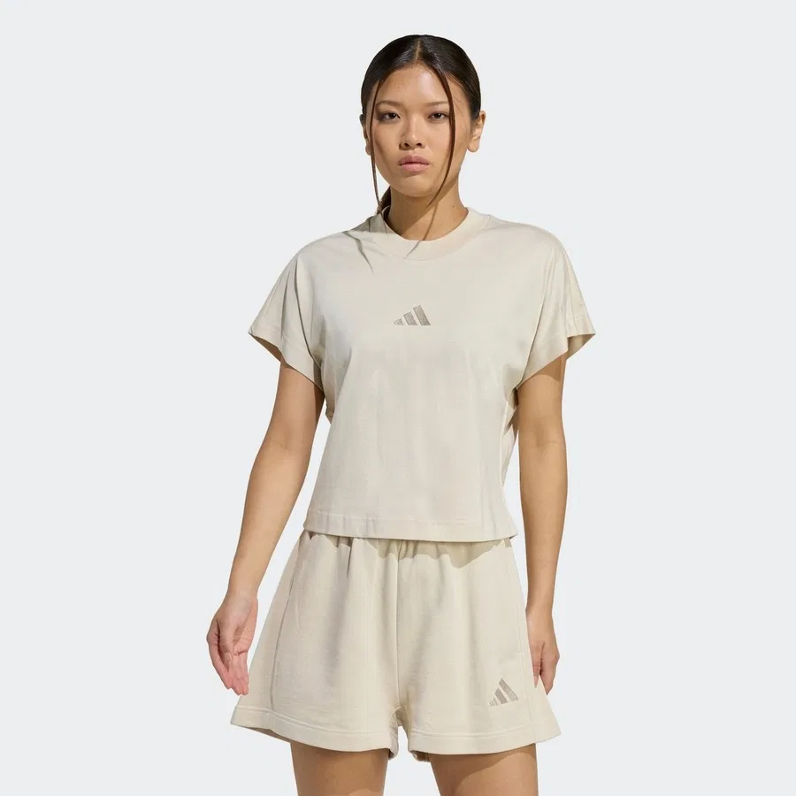 Футболка с вышитым логотипом Sportswear ALL SZN Tee adidas, Кремовый