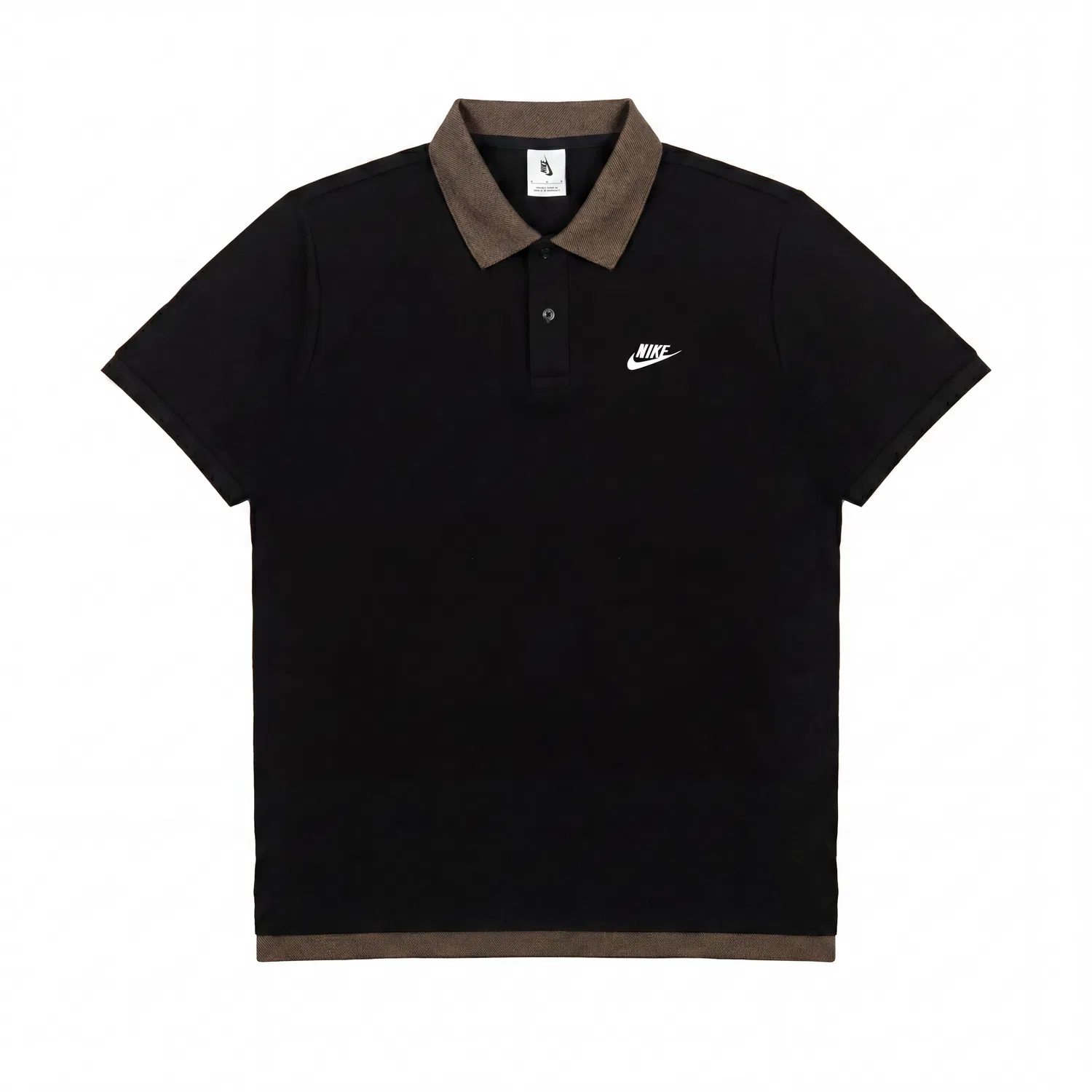 Футболка поло мужская с коротким рукавом Nike, Black