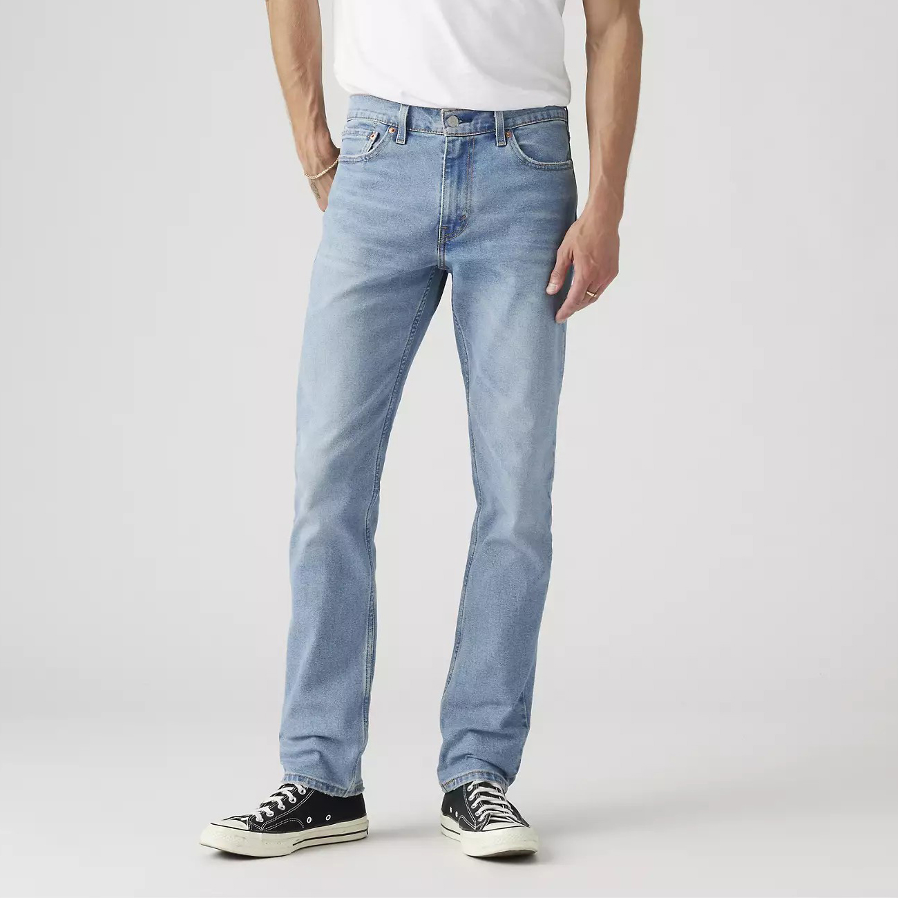 Мужские джинсы Levi’s 511 Slim All Seasons, светло-синий деним
