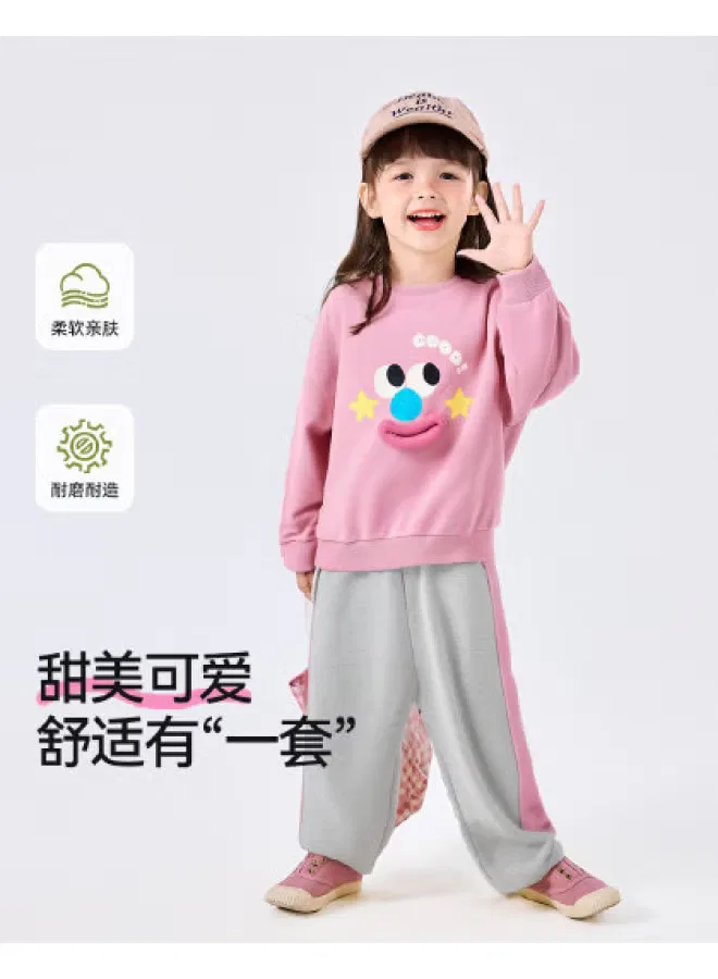 Комплект детской одежды спортивный Doodle Home, розовый