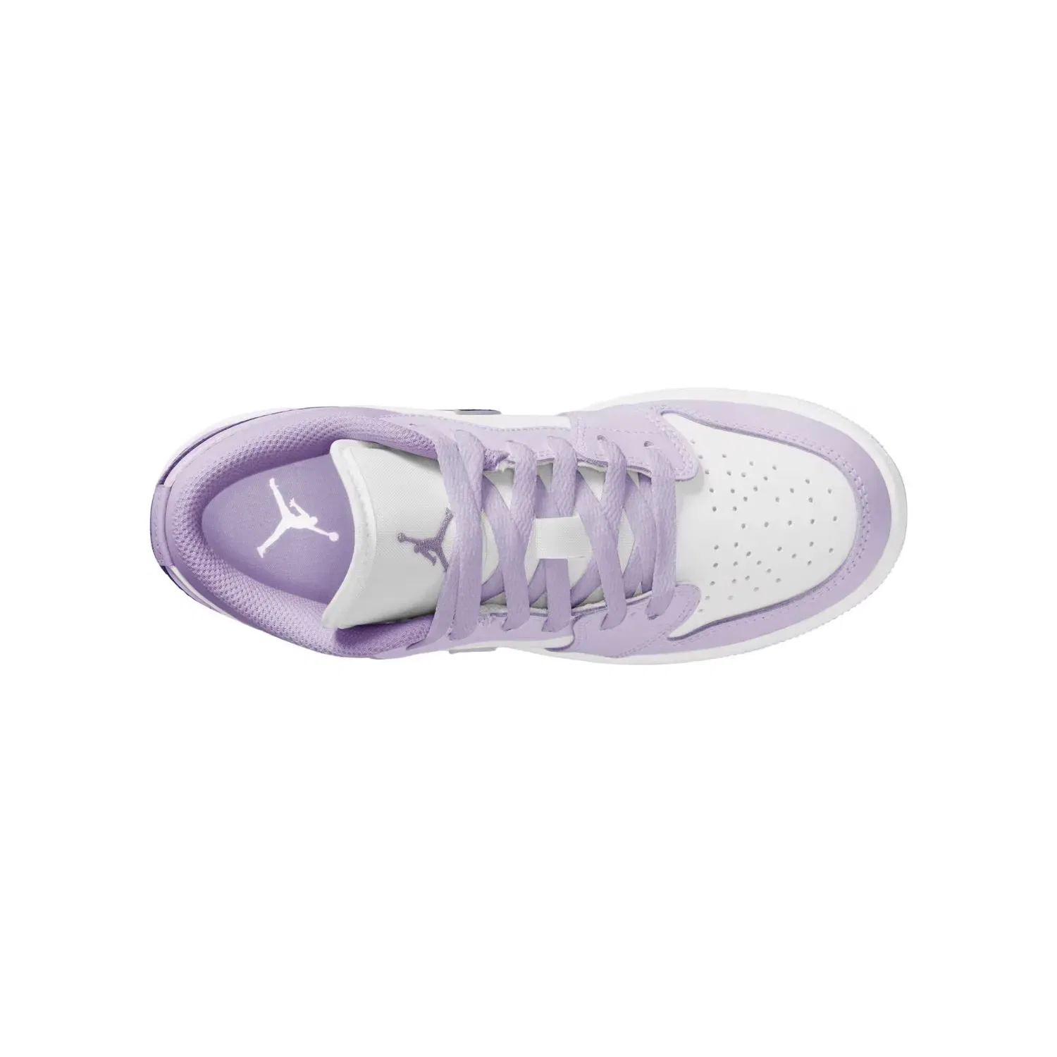 Детские кроссовки для мальчиков AIR JORDAN 1 LOW (GS) Nike, Morado — фото 3