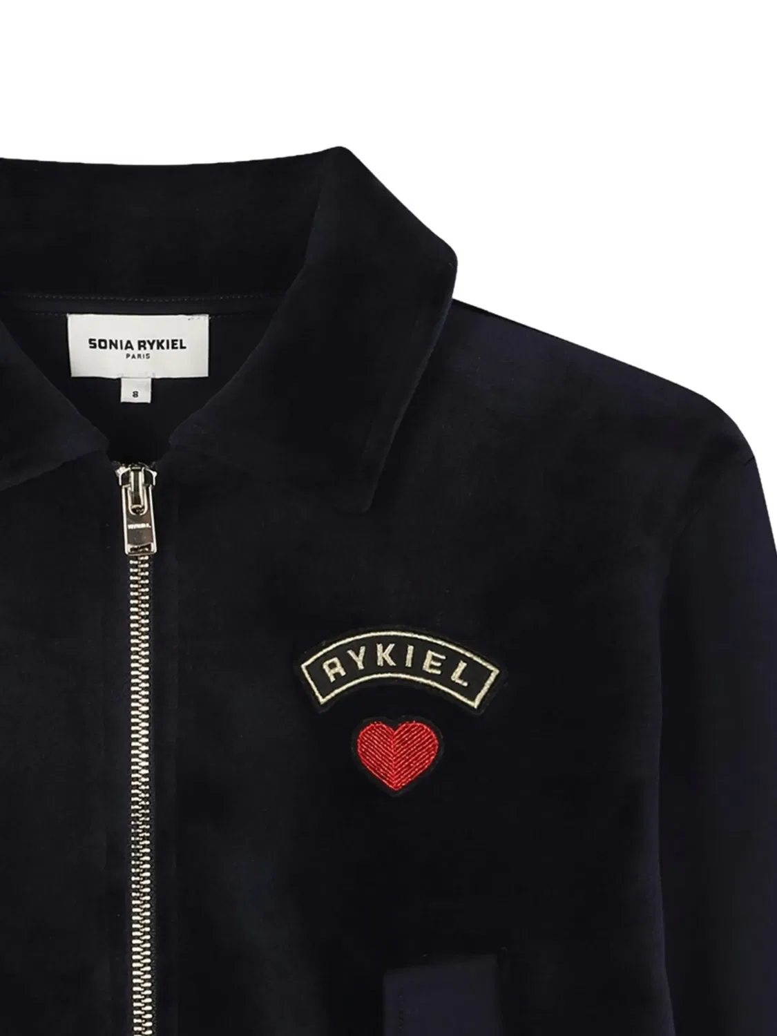Толстовка с капюшоном и сердечком Sonia Rykiel, голубой — фото 2