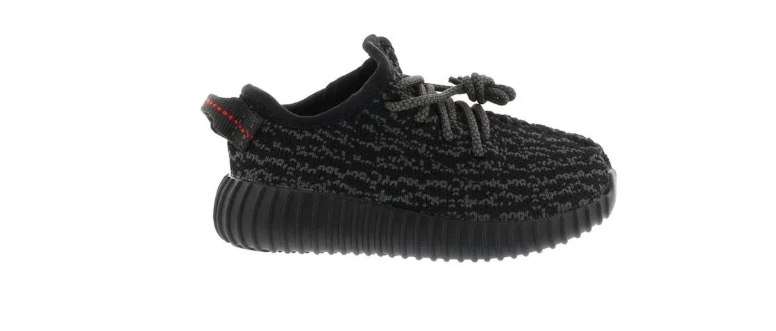 Детские кроссовки с технологией Boost Adidas Yeezy Boost 350, Pirate Black/Blue Grey/Core Black