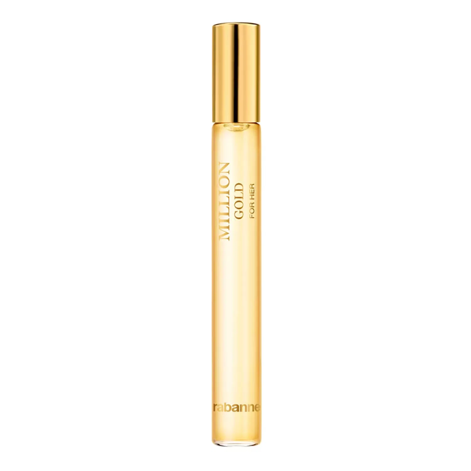Парфюмерная вода 10 мл с ароматом белых цветов, розы и мускуса, модель Million Gold For Her, RABANNE FRAGRANCES