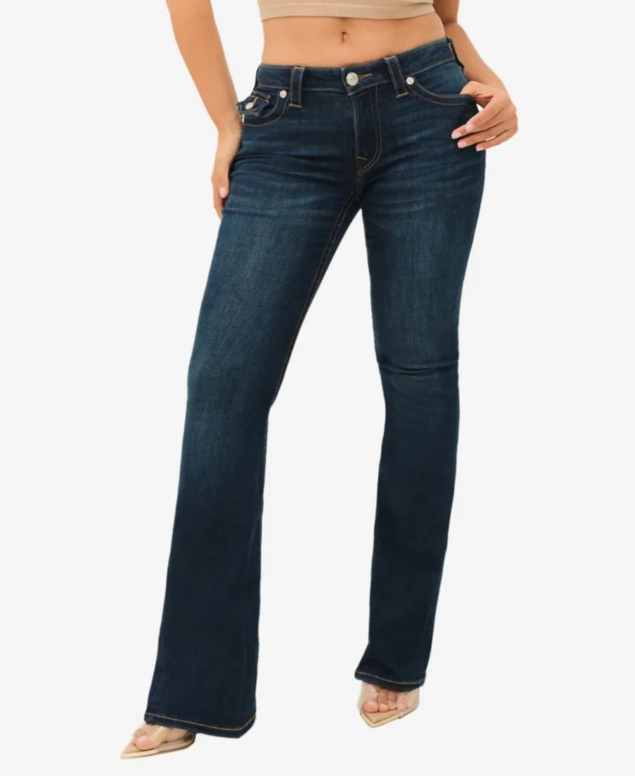 Джинсы клеш с завышенной талией Joey Flare True Religion, Indigo Upgrade — фото 3