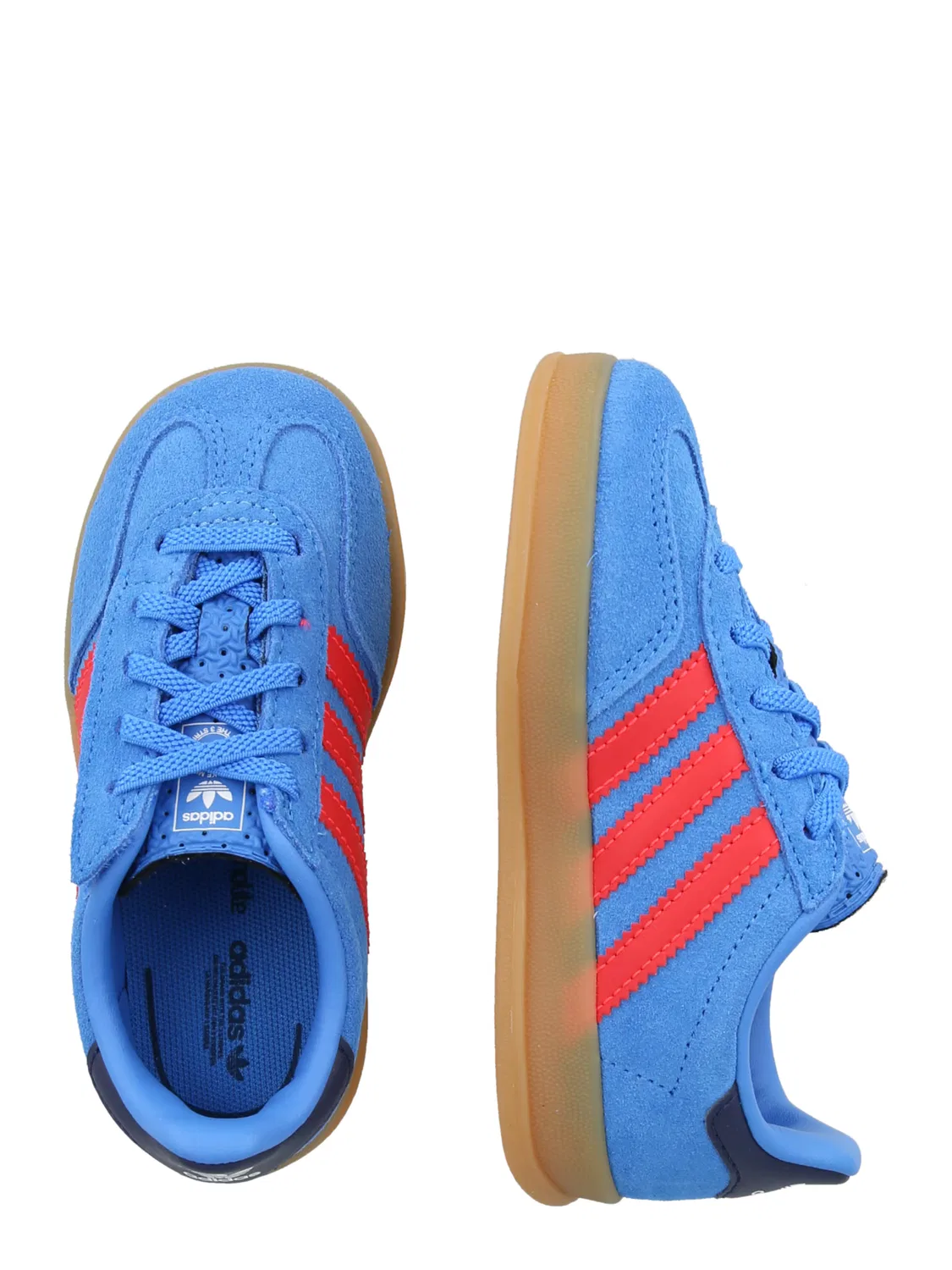 Кроссовки Adidas Originals Gazelle синего цвета — фото 2