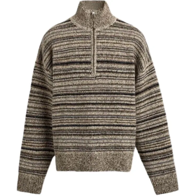 Мужской свитер с воротником-стойкой Toffee ZARA, Toffee