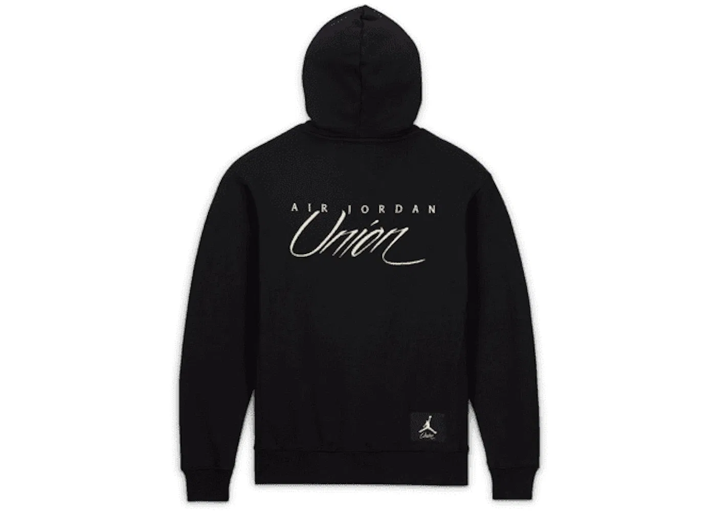 Мужская худи Jordan x Union MJ Fleece Hoodie (Asia Sizing) Jordan, Black/Coconut Milk