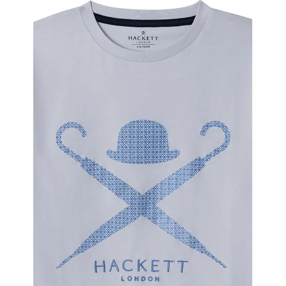 Футболка с коротким рукавом Diamond Logo Hackett, белый — фото 3