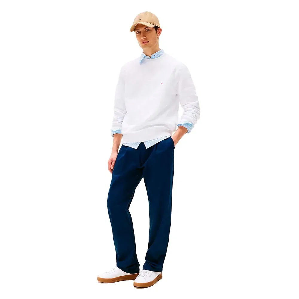 Свитшот Essential Tommy Hilfiger, белый — фото 4