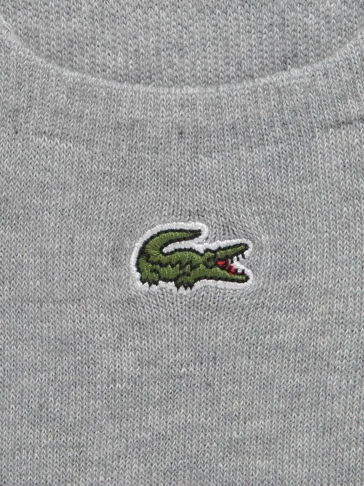 Носки мужские базовые, модель Fake Socks LACOSTE, Gray — фото 2