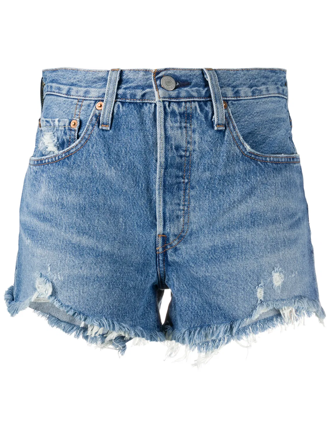 Levi's Джинсовые шорты синие