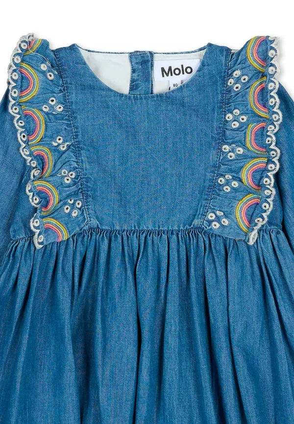Платье джинсовое Casual day dress Molo, denim, деним — фото 3