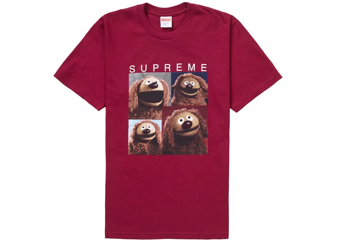 Мужская футболка с принтом Rowlf Tee Supreme, Cardinal