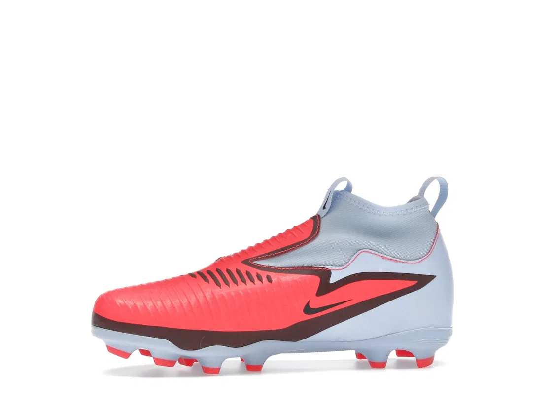 Детские бутсы Nike Phantom 6 High Academy MG Scary Good Pack, Royal Tint/Black/Bright Crimson — фото 3