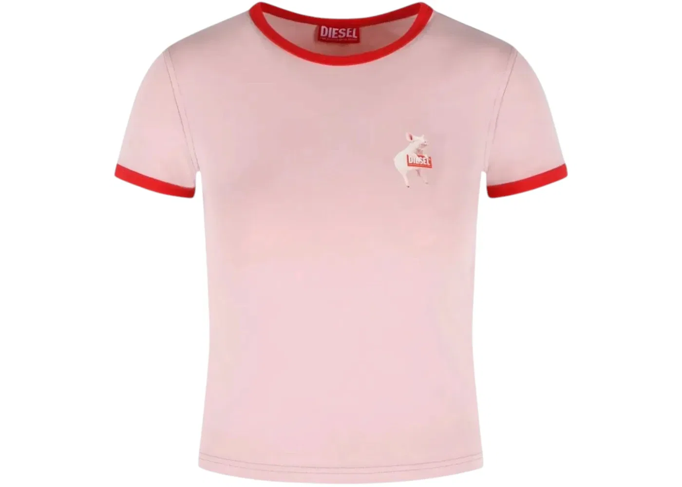 Женская футболка с длинным рукавом T-shirt Diesel, Pink