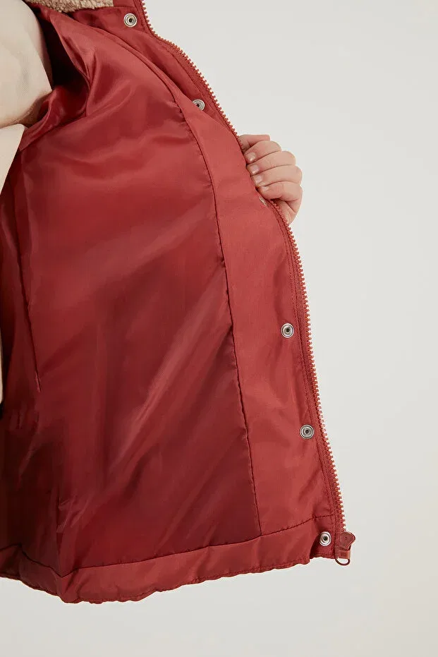 Детское пальто для девочек с капюшоном Lela, Rose Dry — фото 4