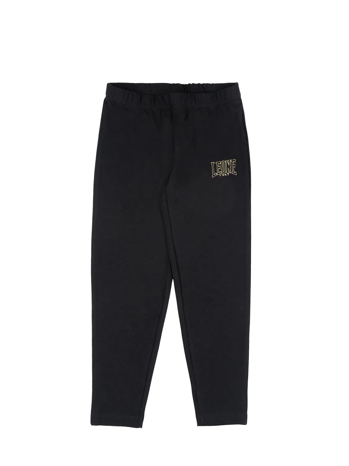 Детские леггинсы из стрейч-хлопка Leone 1947 Apparel, Schwarz