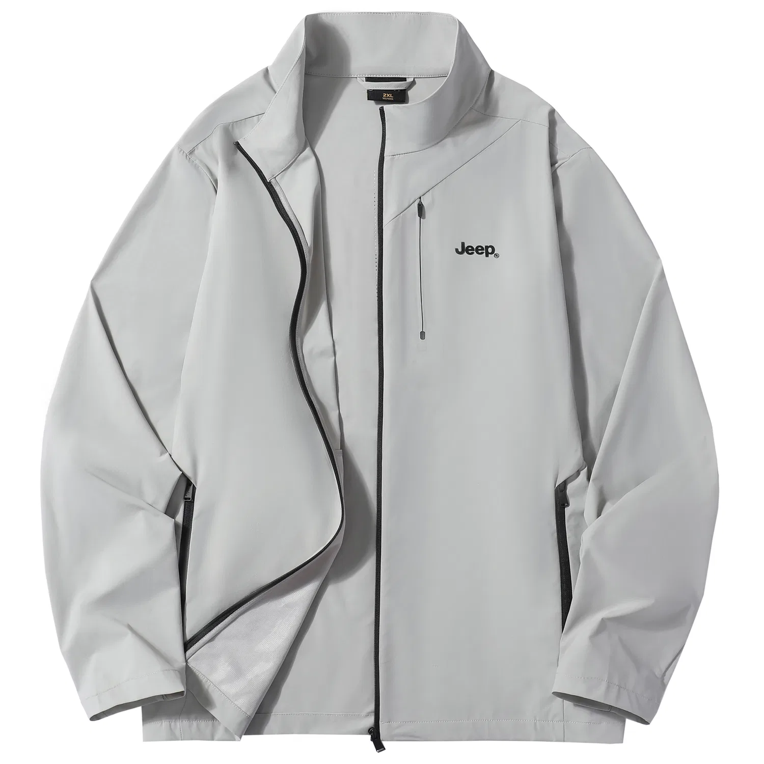 Детская куртка из коллекции Jeep Leisure, Jeep, Light Gray