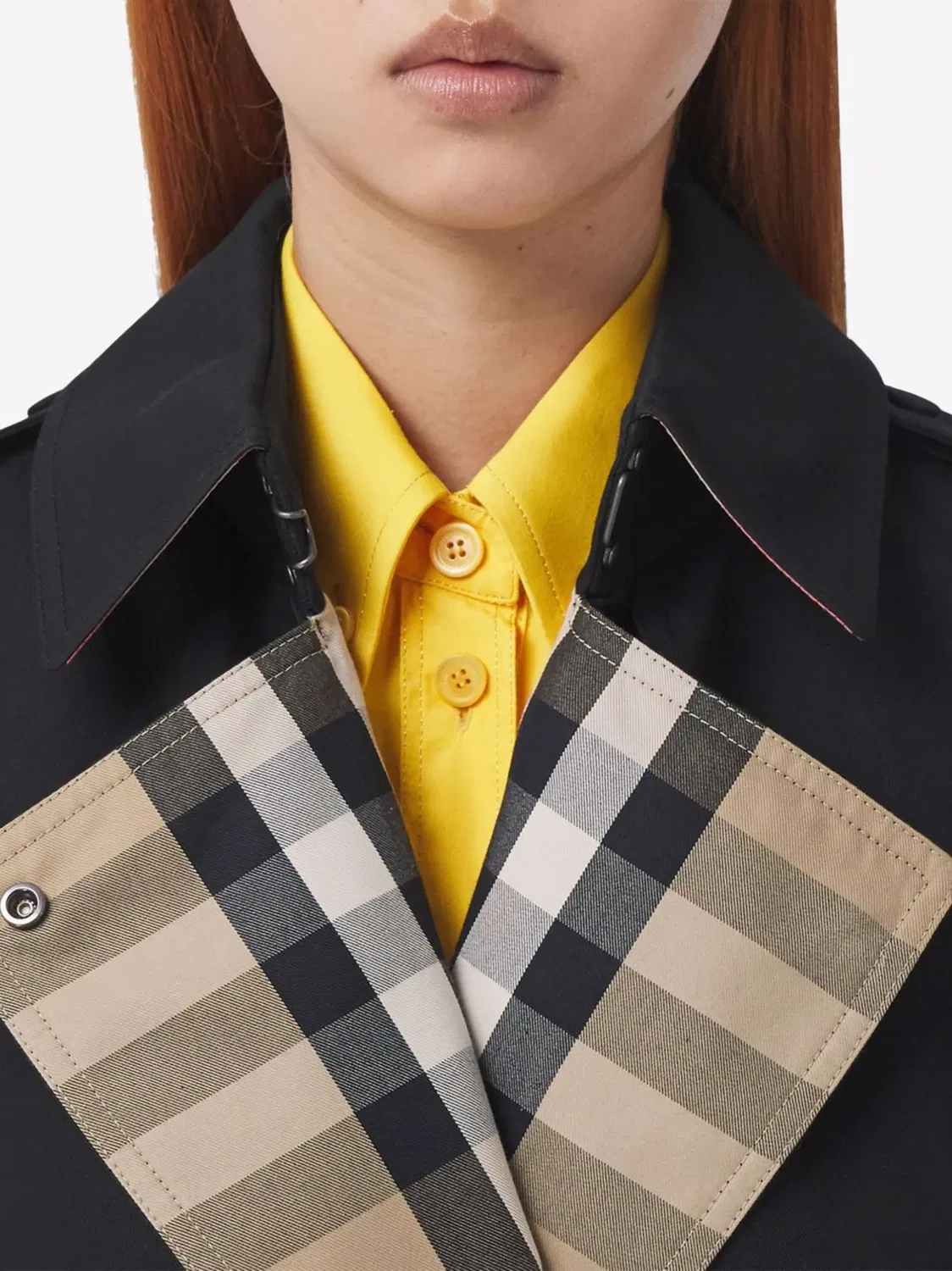 Пальто-тренч из габардина Burberry, черный — фото 4