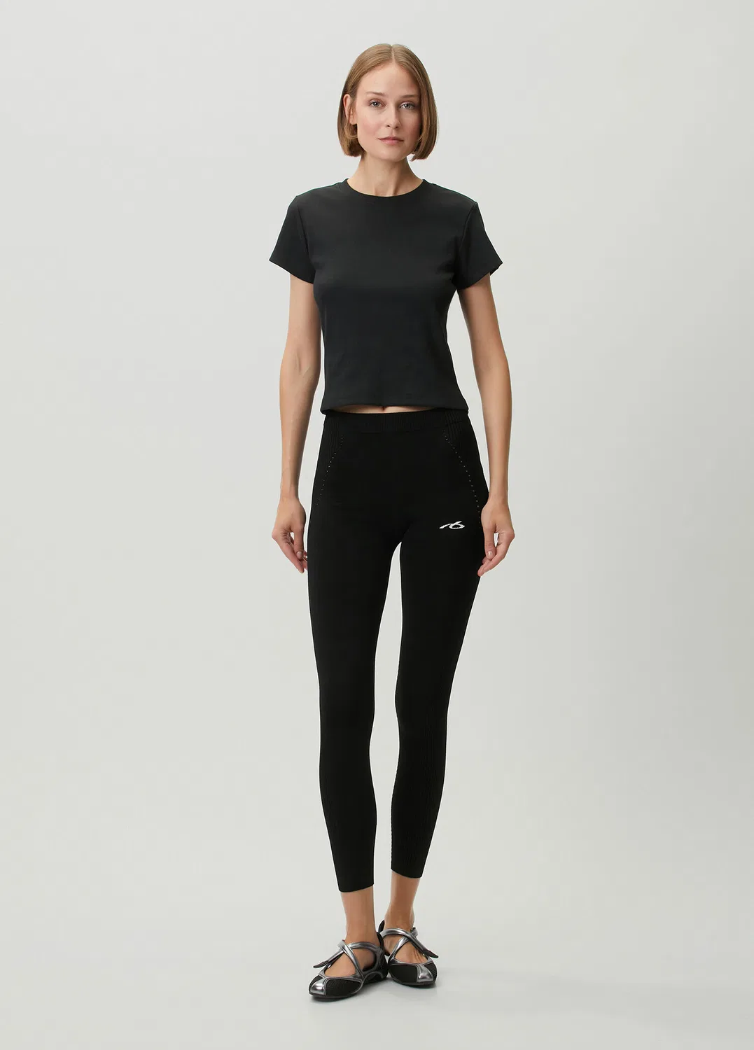 Леггинсы Balenciaga, black