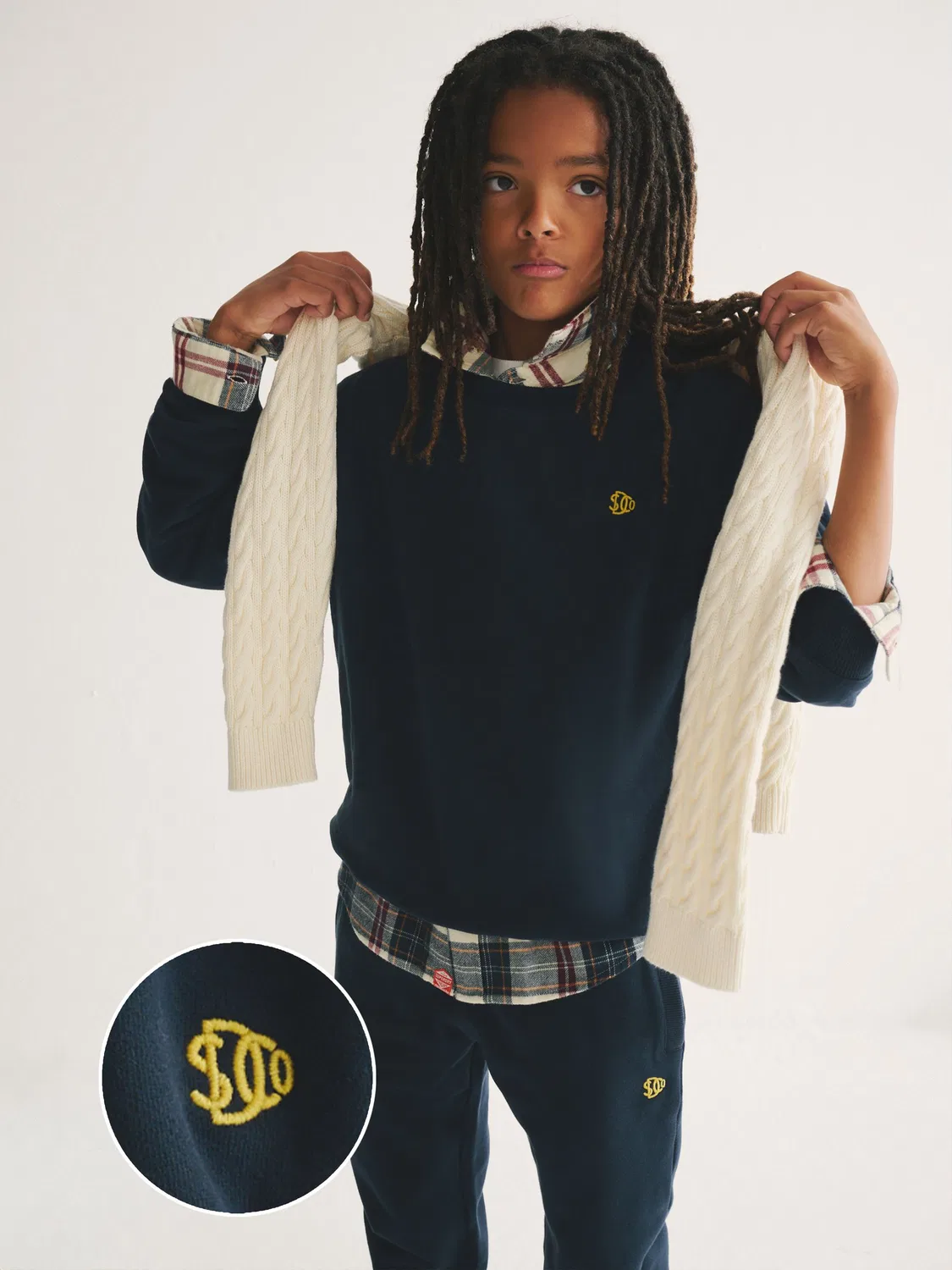 Спортивный костюм Superdry Navy/Yellow, синий/желтый