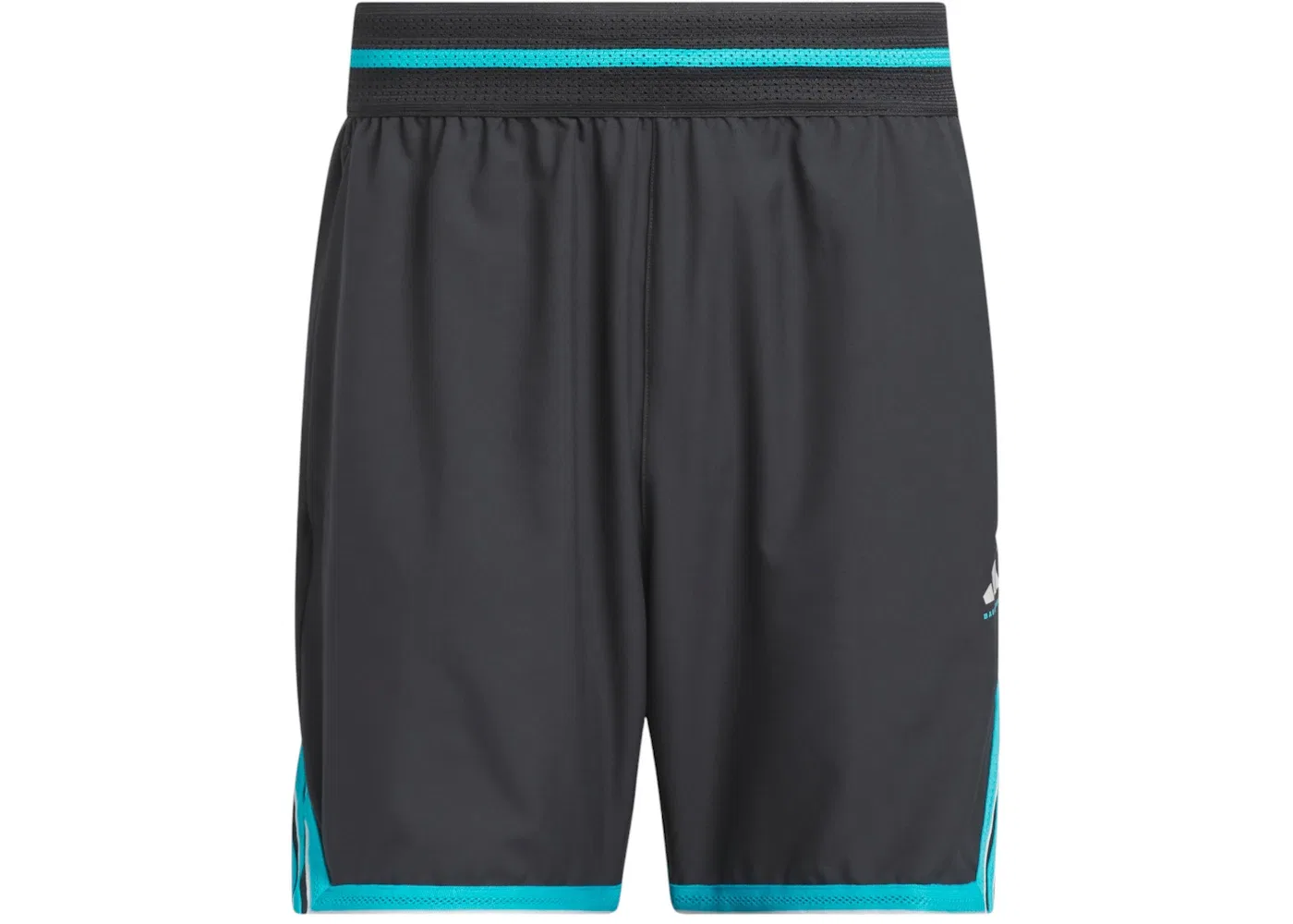 Мужские спортивные шорты с принтом Crazy Lite Shorts Adidas, цвет Carbon Lucid Cyan