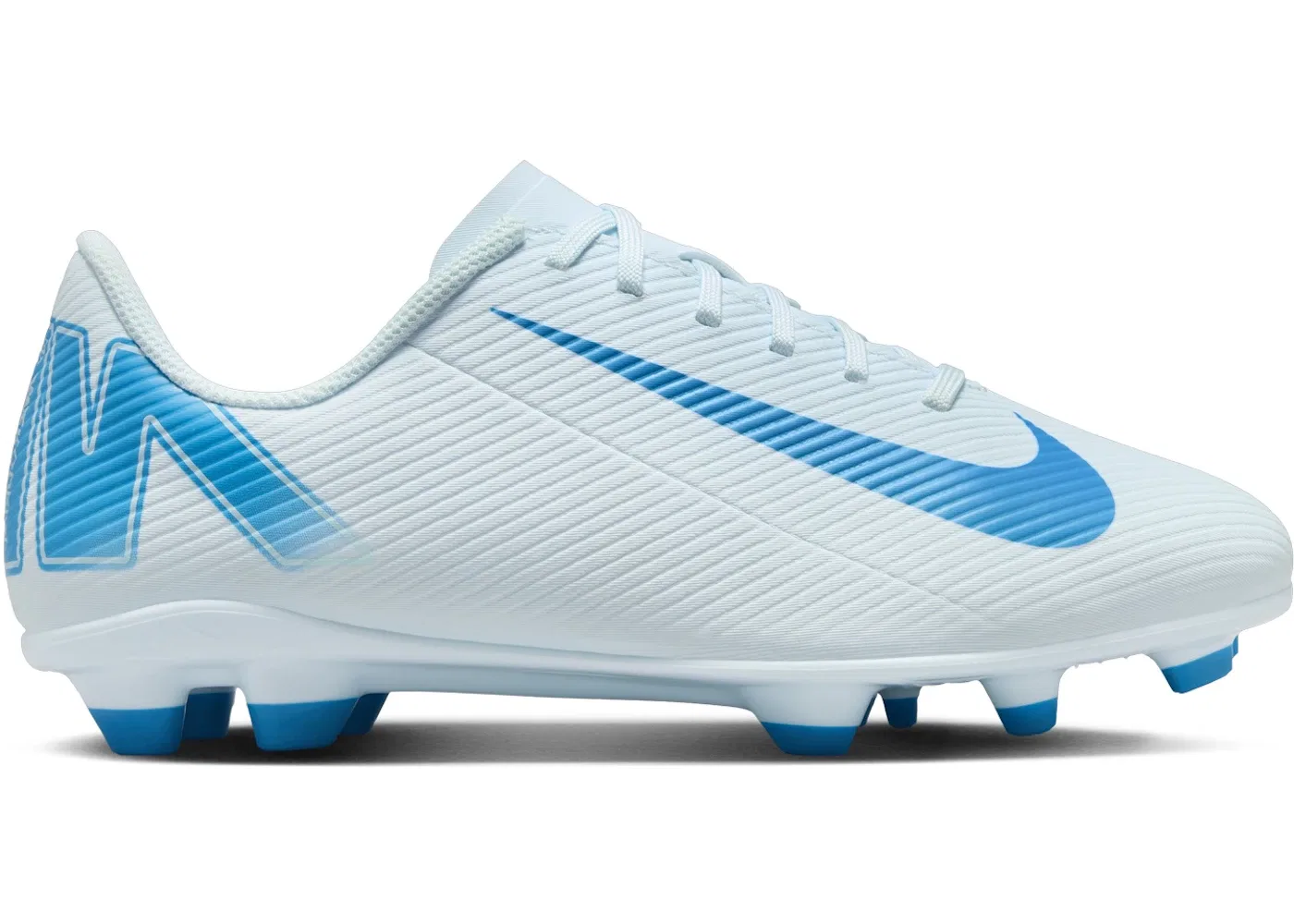 Детские бутсы с коньками Nike Mercurial Vapor 16 Club MG, Glacier Blue Blue Orbit