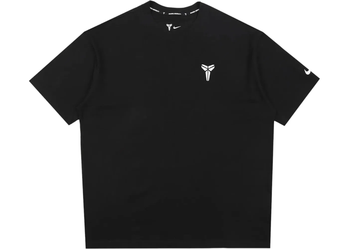 Мужская футболка с принтом Nike Kobe Bryant Basketball Better Mental Nike, Black/White