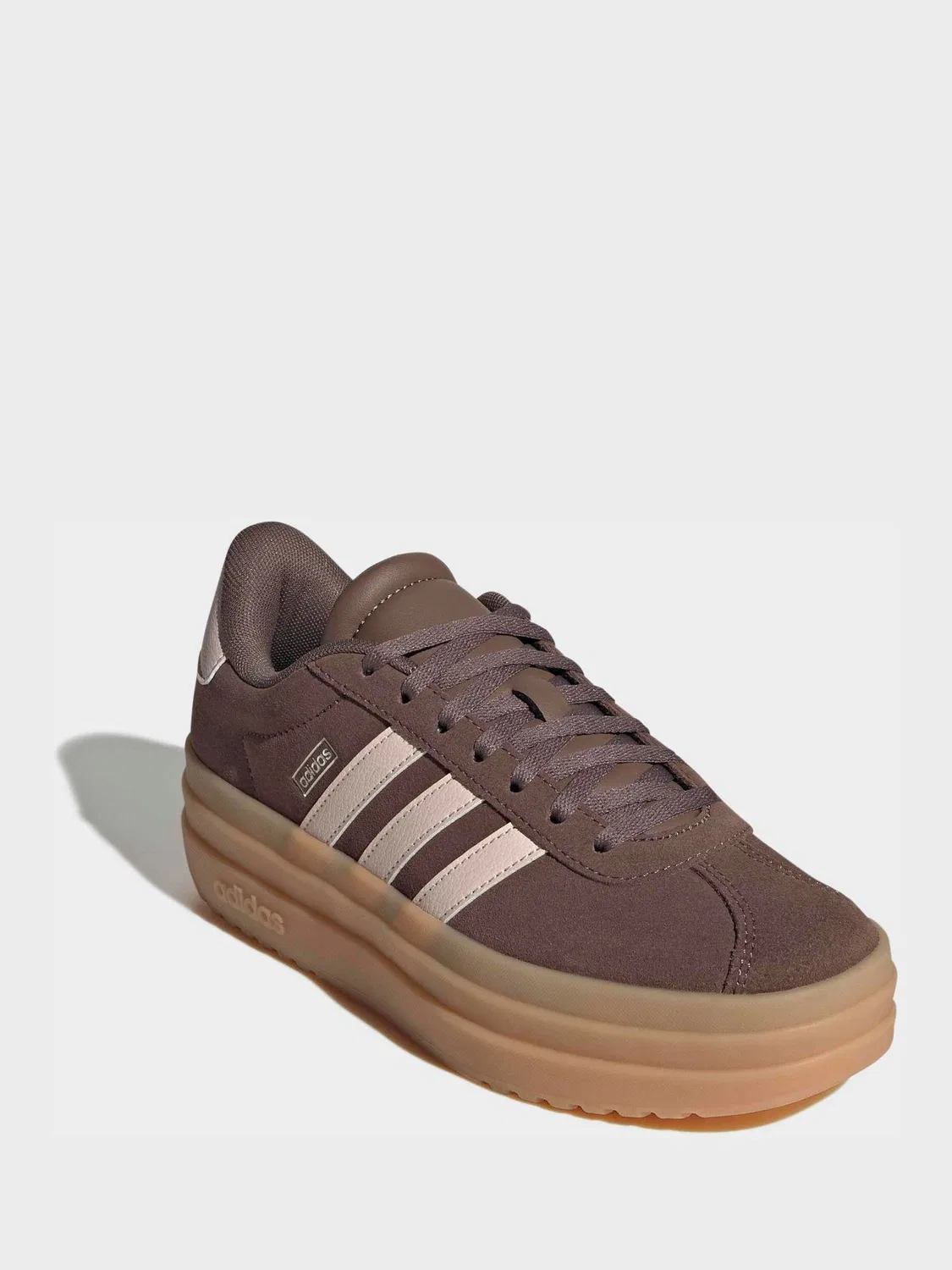 Кроссовки VL Court Bold adidas, коричневый — фото 3