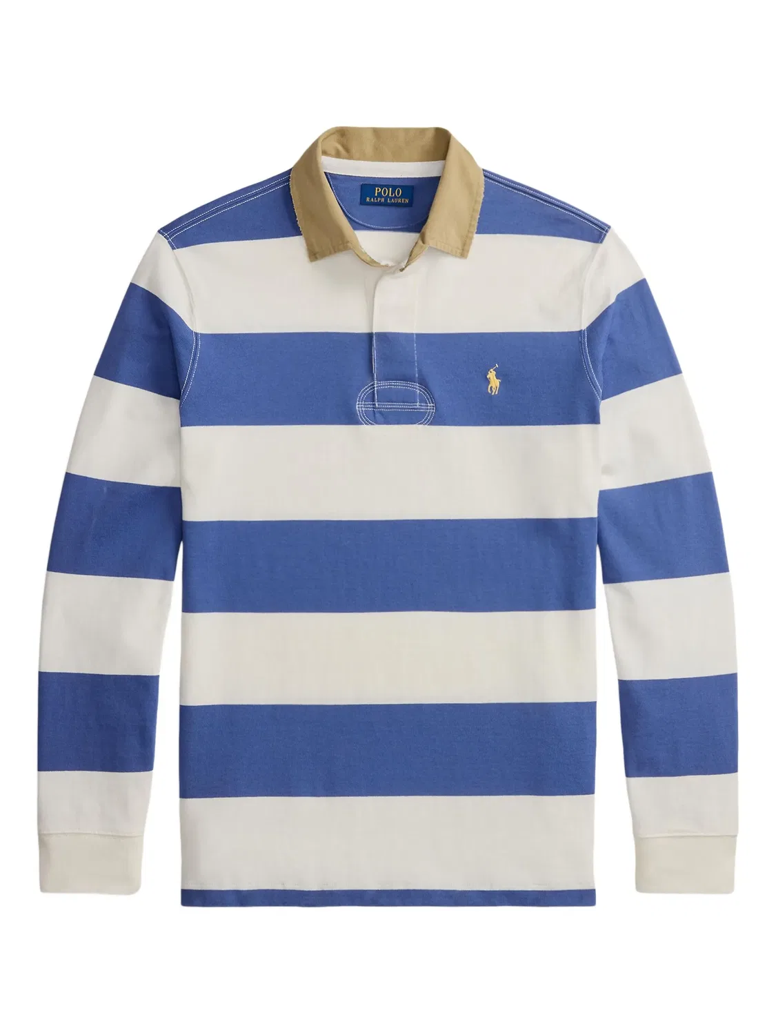 Polo Ralph Lauren Рубашка-поло в полоску, синий