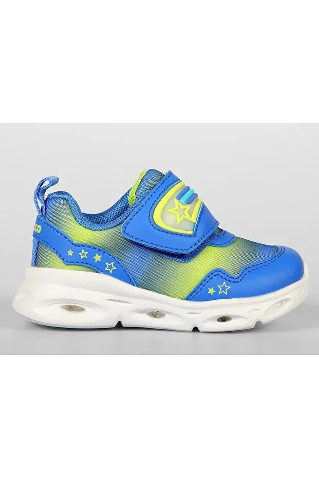 Детские спортивные кроссовки для девочек с подсветкой Vicco, Cobalt Bluerblue — фото 3