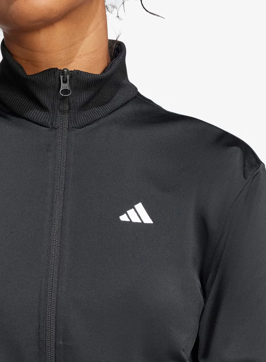 Спортивный костюм из мягкого трикотажа W feelcozy Adidas, черный — фото 3