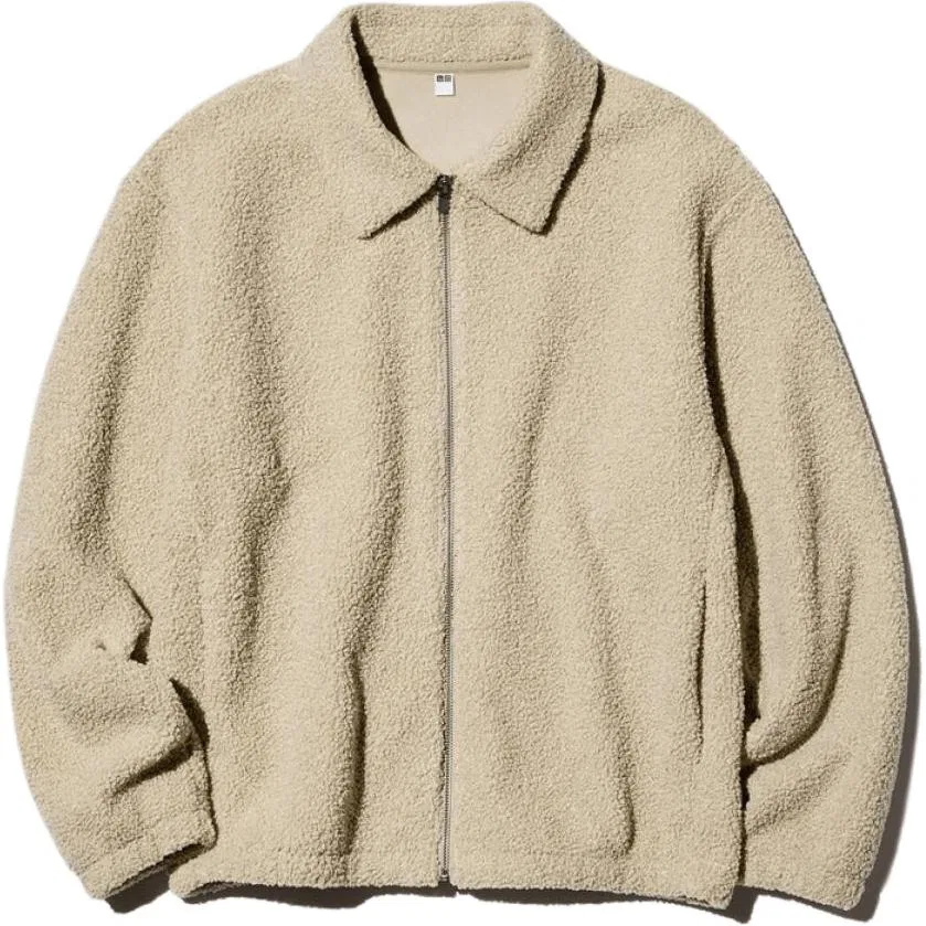Мужское пальто из вельвета с лацканами, прямой крой, UNIQLO, 69 Navy Blue