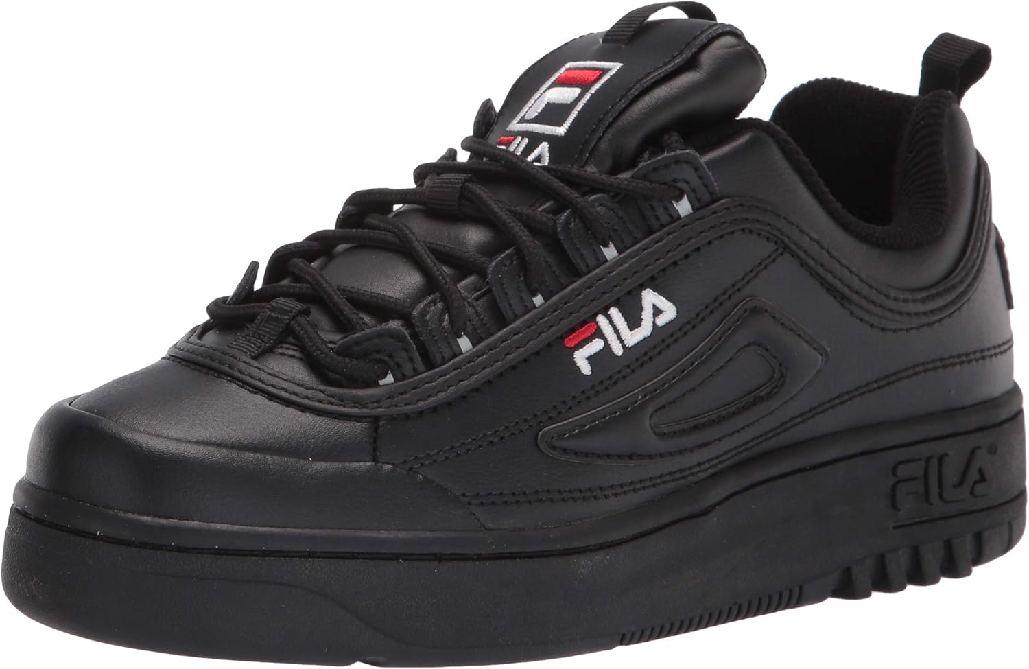 

Детские кроссовки Fila Disruptor II FX-100 Lux, черный/красный