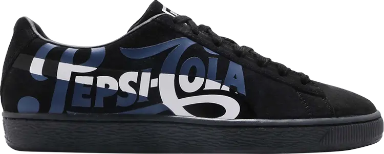 

Кроссовки Puma Pepsi x Suede Classic Black, черный