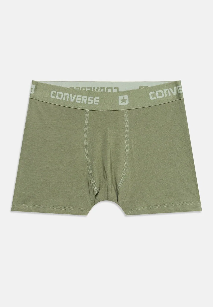 Трусы CONVERSE Underpants 'CLASSIC' в темно-бежевом, мятном, киви и карминно-красном цветах — фото 2