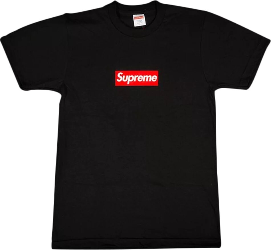 

Футболка Supreme 20th Anniversary Box Log, черный