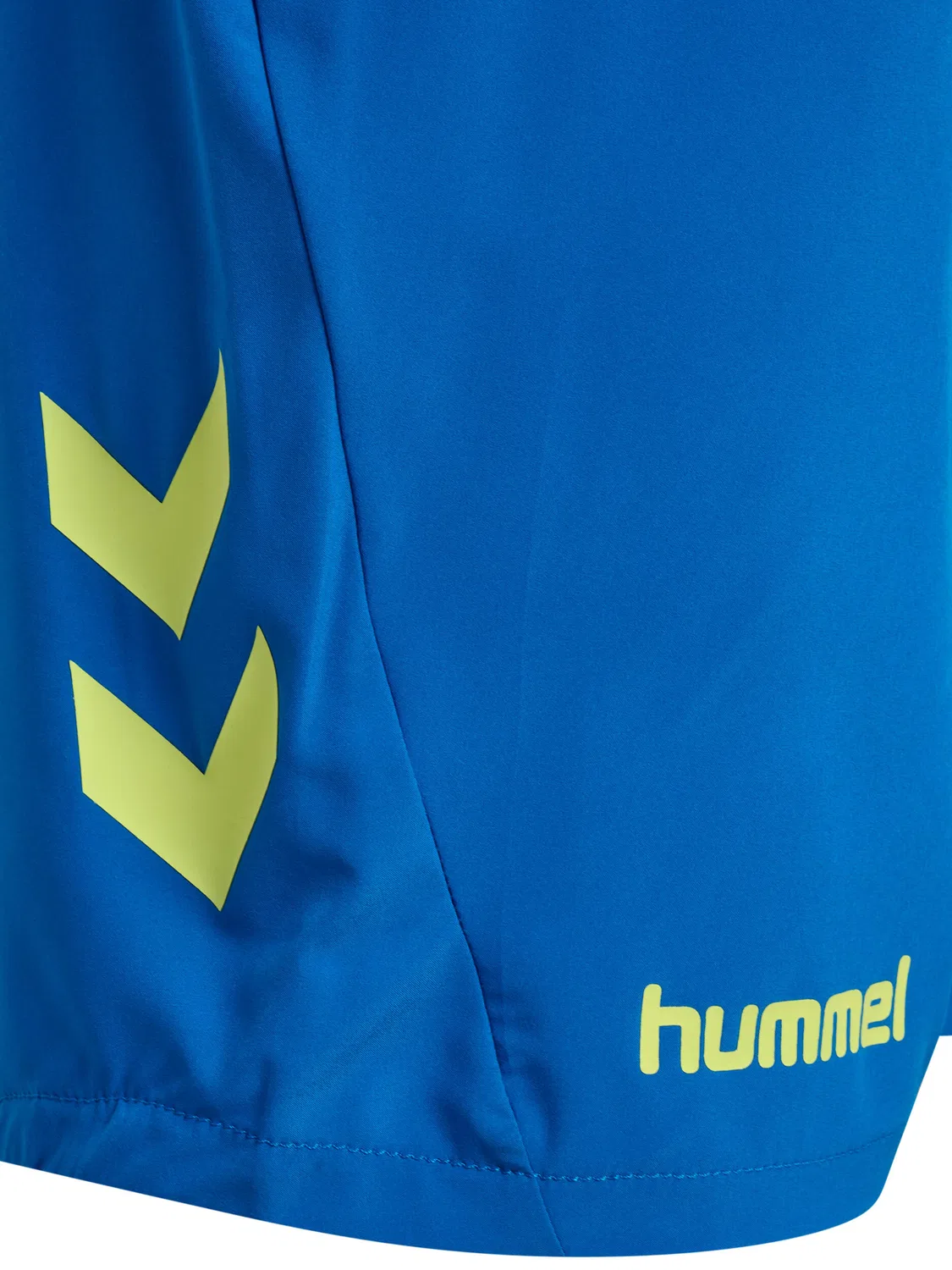 Детские шорты для тренировок Hmlblaze Hummel, Pazifikblau Elektroblau Lupinenblau — фото 4