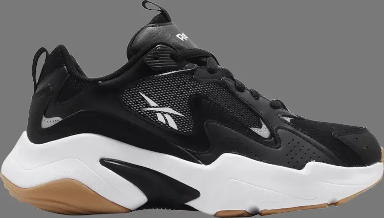 

Кроссовки royal turbo impulse 'black white' Reebok, черный