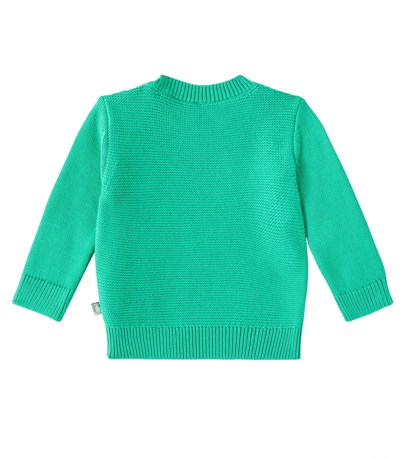 Детская хлопковая толстовка с принтом Stella Mccartney Kids, зеленый — фото 2