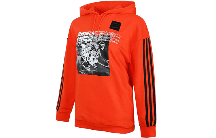 Adidas Neo Свитшот Women's оранжевый желтый — фото 3