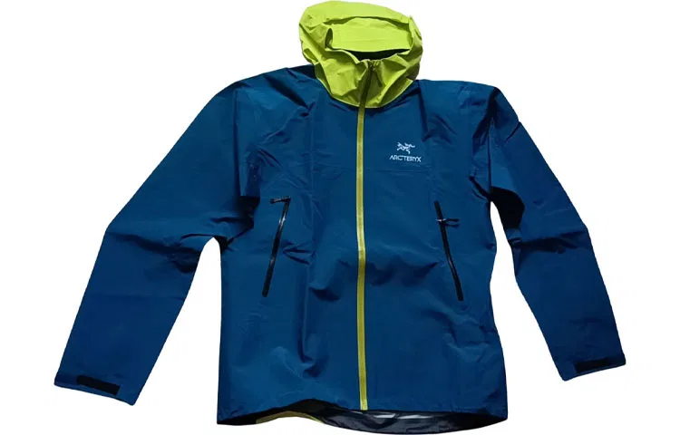 Мужская ветровка Arcteryx BETA Windbreaker Jacket, Цвет Pilot/Bordeaux — фото 3