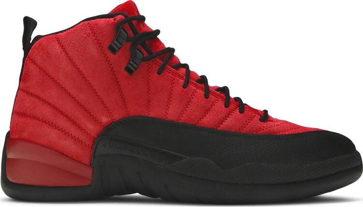 

Кроссовки Air Jordan 12 Retro Reverse Flu Game, красный