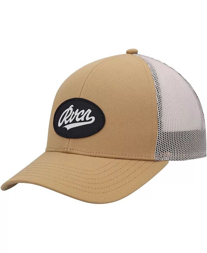 

Мужская золотистая шляпа с надписью Trucker Snapback Rvca