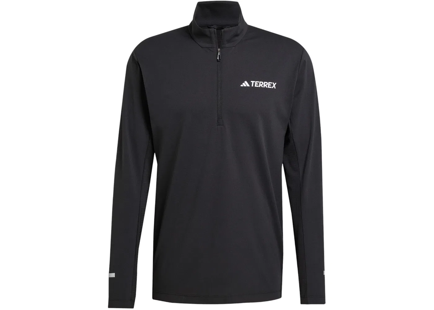 Мужская толстовка с длинным рукавом и полузамком Adidas Terrex Xperior, Black